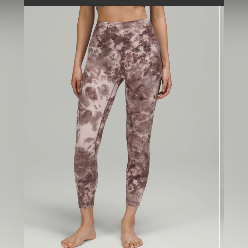 Lululemon Align Diamond Dye Mink Bery Lunar Rock Shadow Grey 16